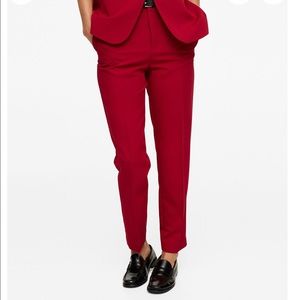 Mango Belt Suit Pants